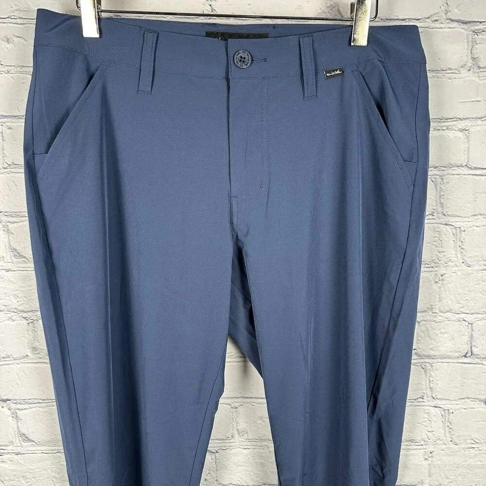 Travis Mathew Men's Majestic X Players Golf Pant,‎ W30 x L32, Blue Nights